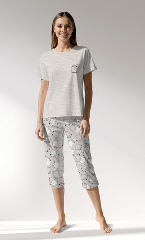 Woman Supreme Cheeks Capri Set - AHF0 - Image 1