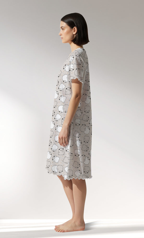 Woman Supreme Cheeks Short Sleeve Tunic - ROTASYON - Image 2