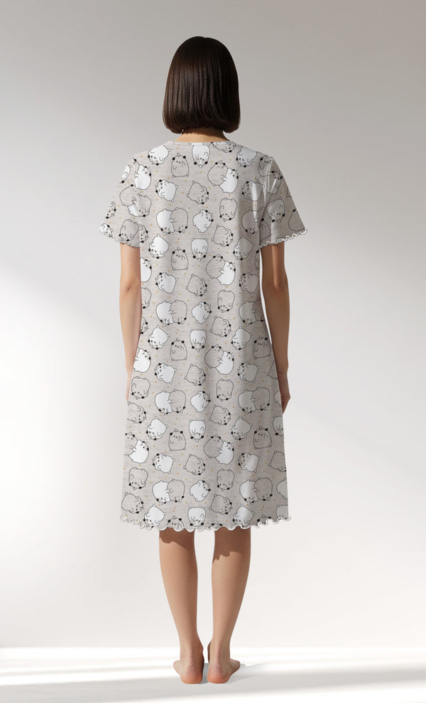 Woman Supreme Cheeks Short Sleeve Tunic - ROTASYON - Image 3