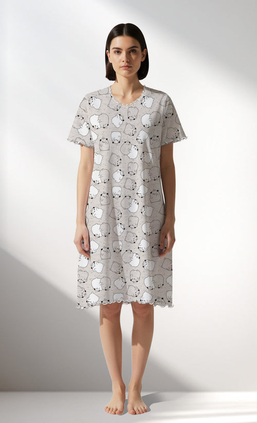 Woman Supreme Cheeks Short Sleeve Tunic - ROTASYON - Image 1