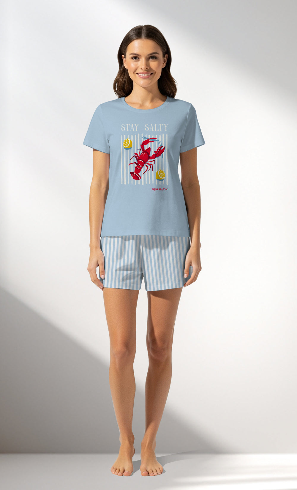 Woman Supreme FreshSeafood Short Set - A-11-1001 - Image 1