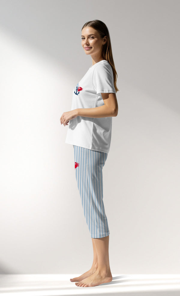 Woman Supreme FreshSeafood Capri Set - A-11-1001 - Image 2