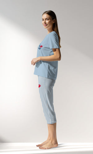 Woman Supreme FreshSeafood Capri Set - B-13-4200 - Image 2