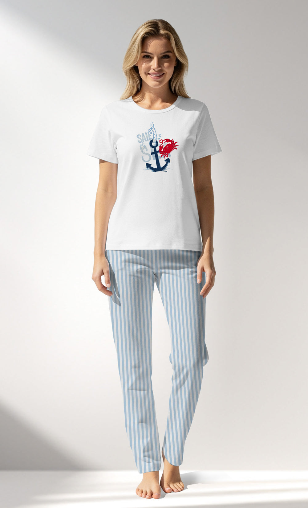Woman Supreme FreshSeafood Pyjama Set - A-11-1001 - Image 1