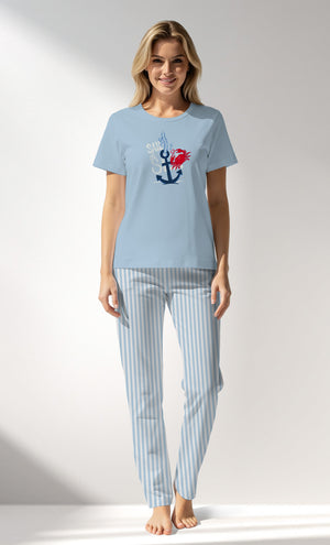 Woman Supreme FreshSeafood Pyjama Set - B-13-4200 - Image 1
