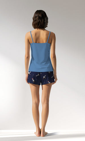 Woman Supreme GooseMarine Thin Strap Short Set - B-17-4030 - Image 3