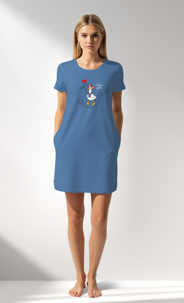 Woman Supreme GooseMarine Pocket Detail Tunic - B-17-4030 - Image 1