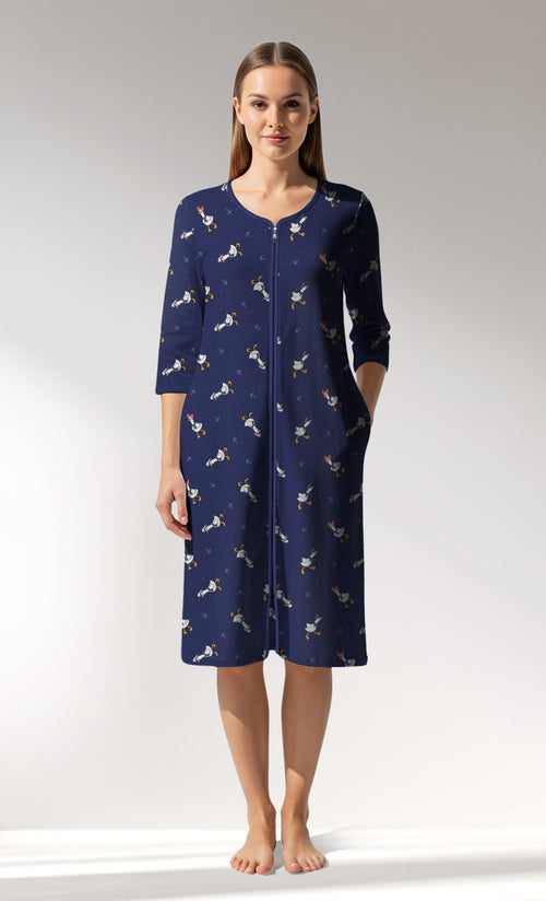 Woman Supreme GooseMarine Home Dress - ROTASYON - Image 1