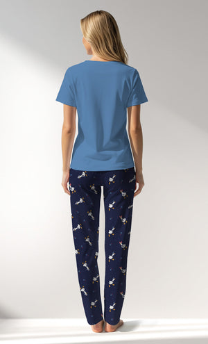 Woman Supreme GooseMarine Pyjama Set - B-17-4030 - Image 3