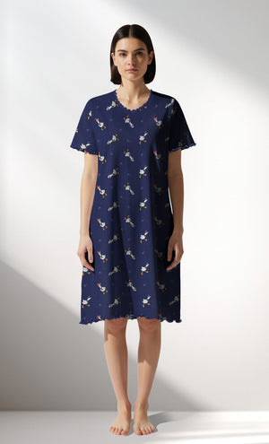 Woman Supreme GooseMarine Short Sleeve Tunic - ROTASYON - Image 1