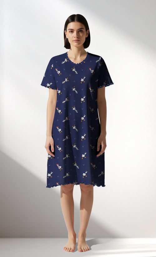Woman Supreme GooseMarine Short Sleeve Tunic - ROTASYON - Image 1