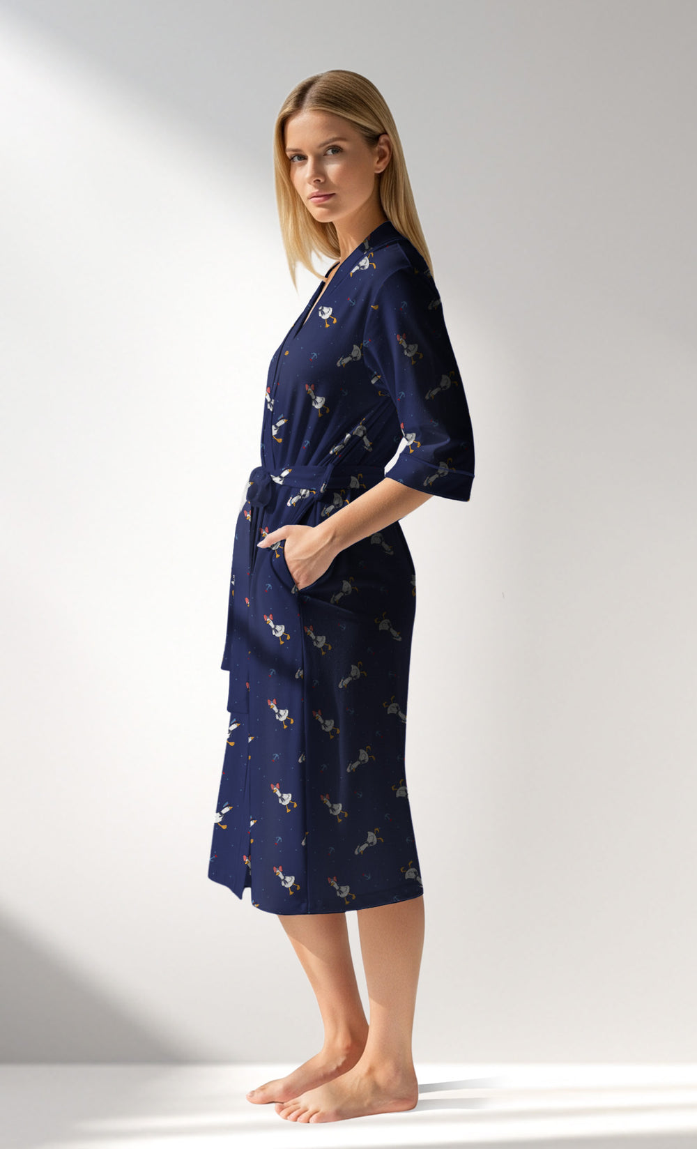 Woman Supreme GooseMarine Dressing Gown - ROTASYON - Image 1