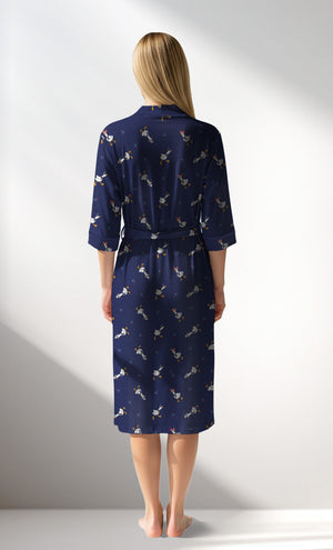 Woman Supreme GooseMarine Dressing Gown - ROTASYON - Image 3