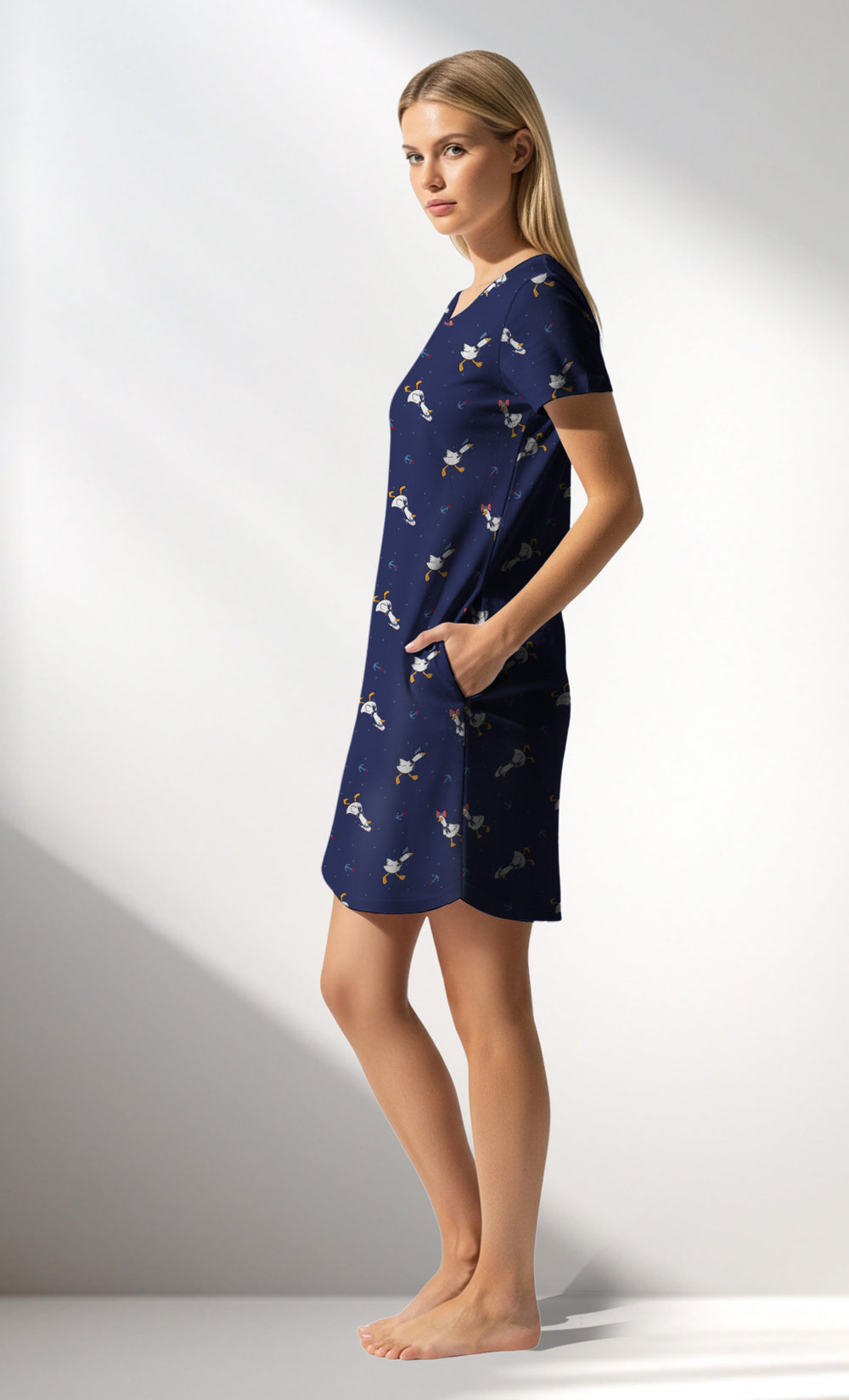 Woman Supreme GooseMarine Pocket Detail Tunic - ROTASYON - Image 1