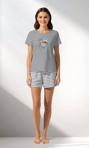 Woman Supreme Relaxing Short Set - VienettaEG - 1