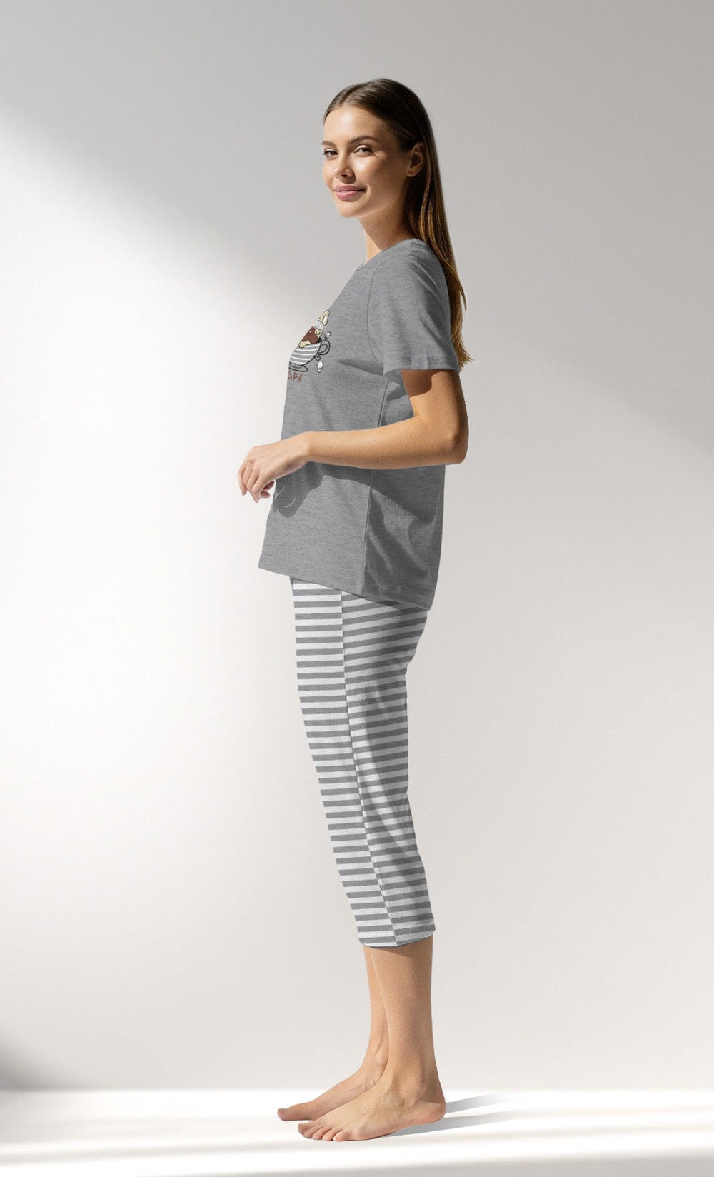 Woman Supreme Relaxing Capri Set - VienettaEG - 1