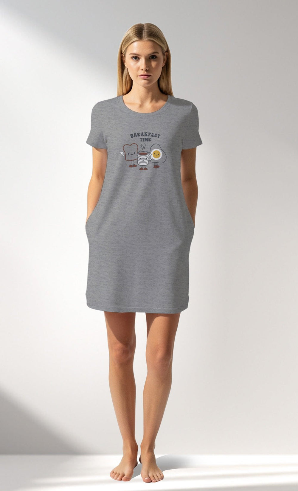 Woman Supreme Relaxing Pocket Detail Tunic - VienettaEG - 1