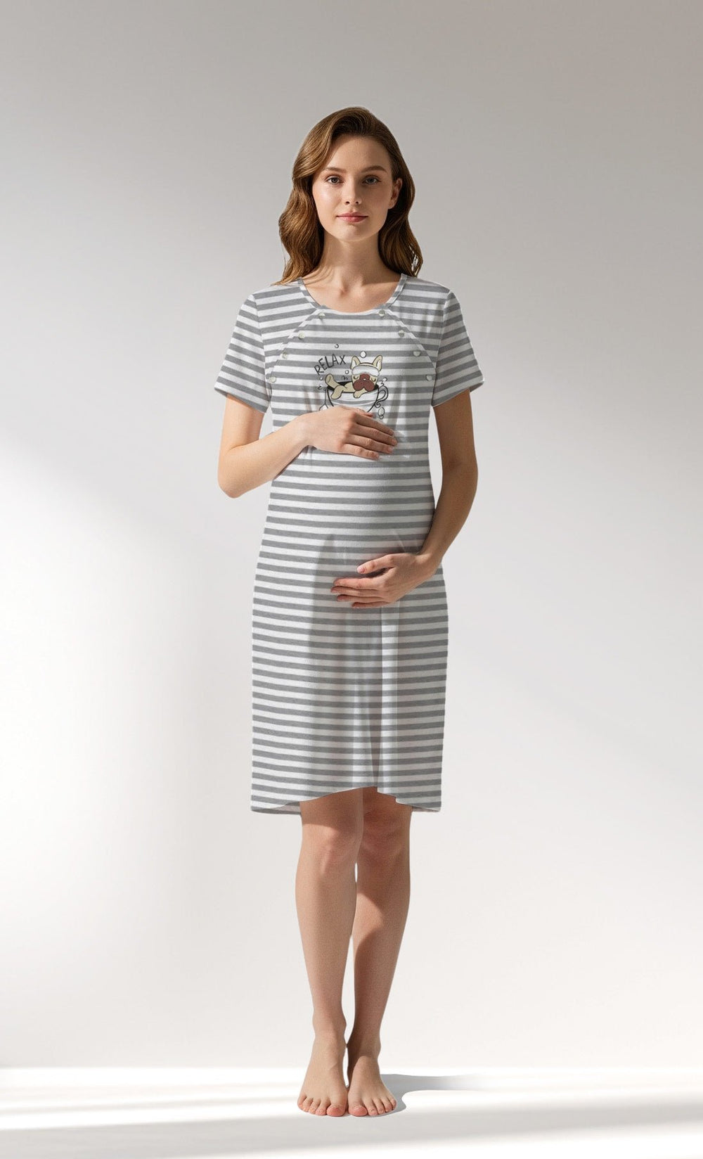 Woman Supreme Relaxing Pregnant Tunic - VienettaROTASYON