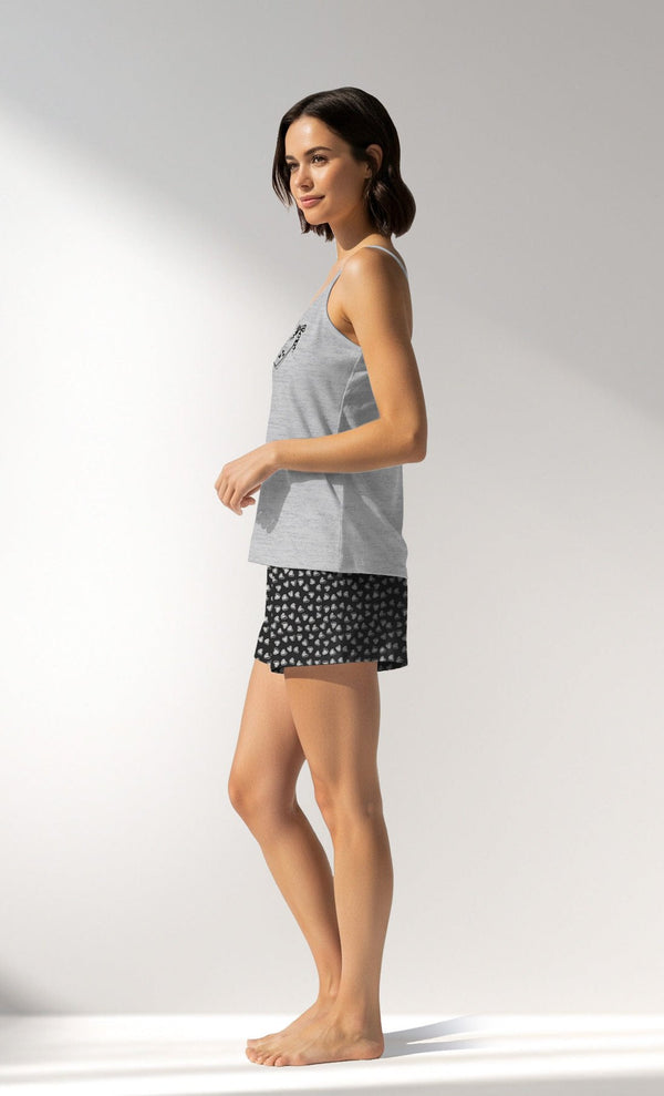 Woman Supreme TinyHearts Thin Strap Short Set - VienettaB - EG - 0