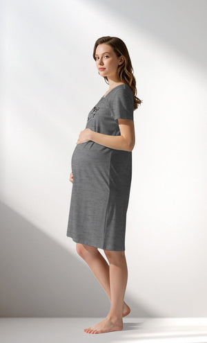 Woman Supreme TinyHearts Pregnant Tunic - VienettaB - EG - 0