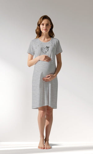 Woman Supreme TinyHearts Pregnant Tunic - VienettaB - EG - 0
