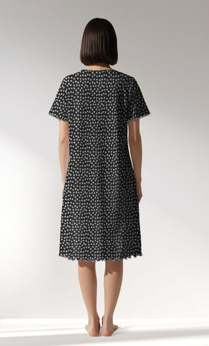 Woman Supreme TinyHearts V Neck Tunic - VienettaROTASYON