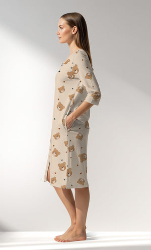Woman Supreme TeddyDream Home Dress - ROTASYON - Image 2