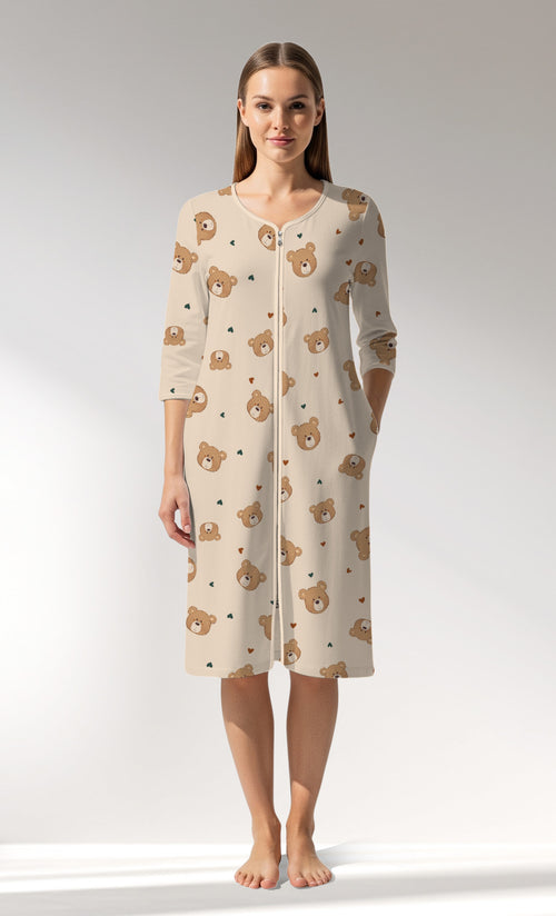 Woman Supreme TeddyDream Home Dress - ROTASYON - Image 1