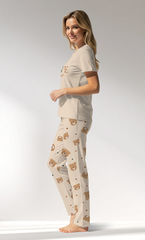 Woman Supreme TeddyDream Pyjama Set - 12-1106 - Image 2