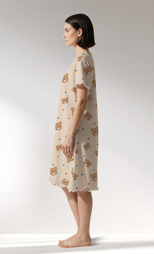 Woman Supreme TeddyDream Short Sleeve Tunic - ROTASYON - Image 2