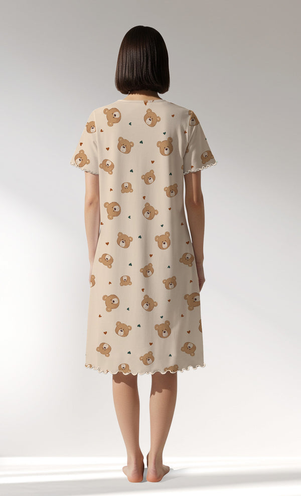 Woman Supreme TeddyDream Short Sleeve Tunic - ROTASYON - Image 3