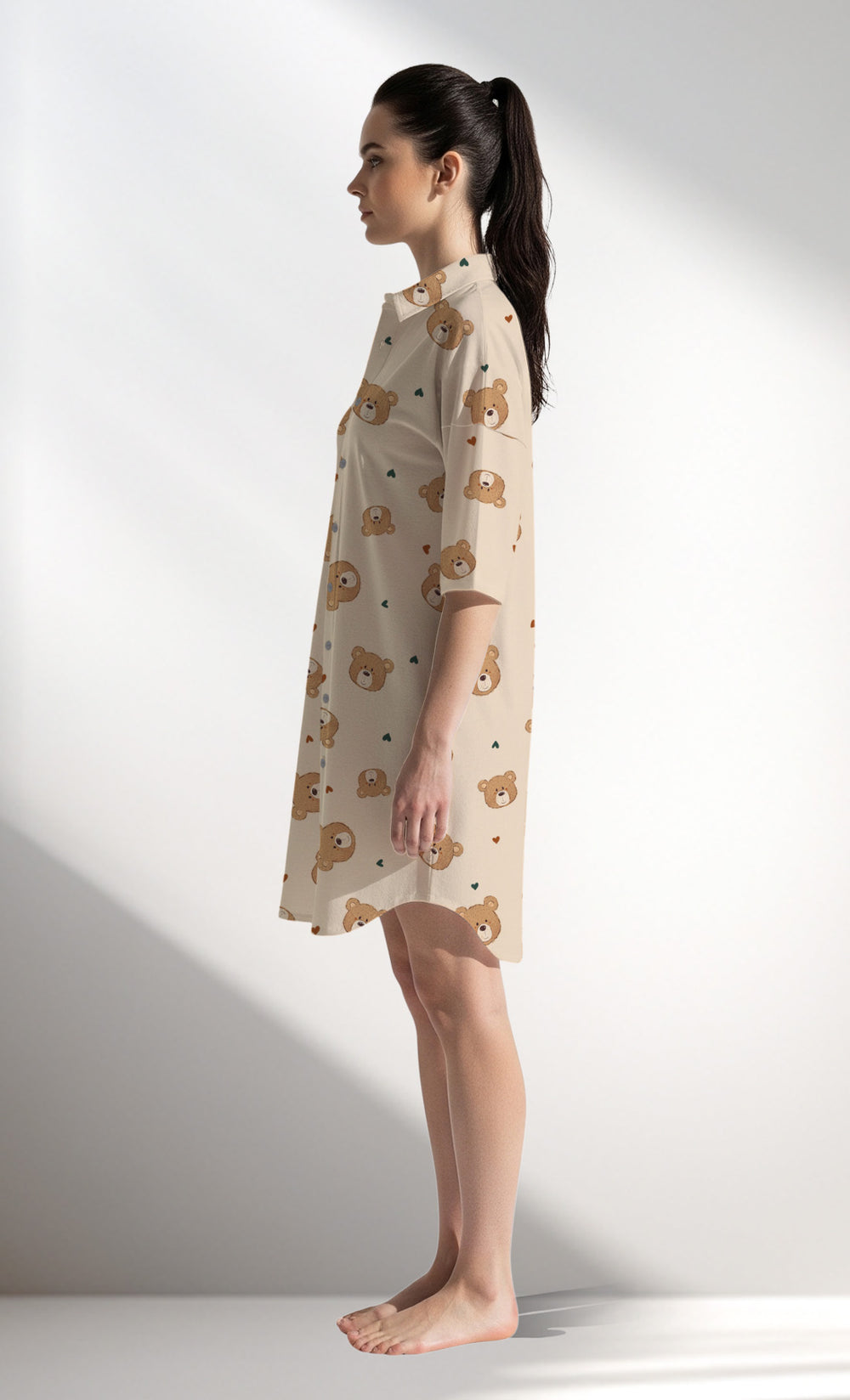 Woman Supreme TeddyDream Shirt Tunic - ROTASYON - Image 1