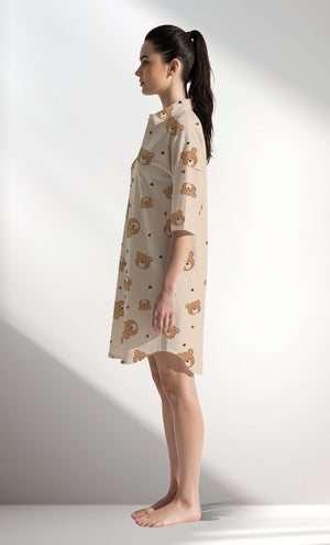 Woman Supreme TeddyDream Shirt Tunic - ROTASYON - Image 2