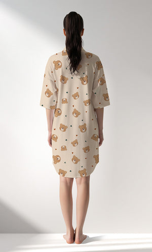 Woman Supreme TeddyDream Shirt Tunic - ROTASYON - Image 3