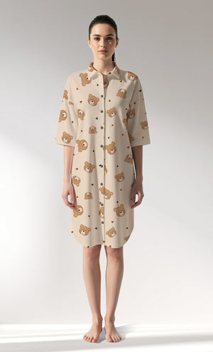 Woman Supreme TeddyDream Shirt Tunic - ROTASYON - Image 1