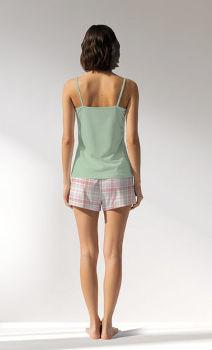 Woman Supreme Sweetberry Thin Strap Short Set - VienettaB - 13 - 6007