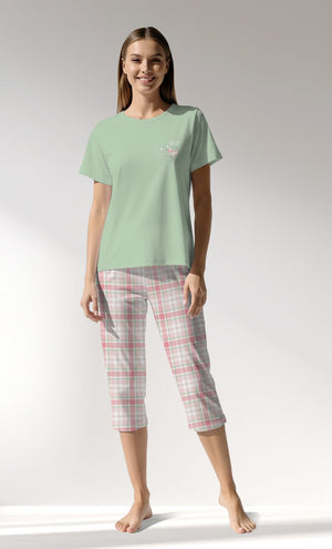 Woman Supreme Sweetberry Capri Set - VienettaB - 13 - 6007