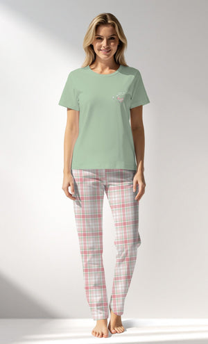 Woman Supreme Sweetberry Pyjama Set - VienettaB - 13 - 6007