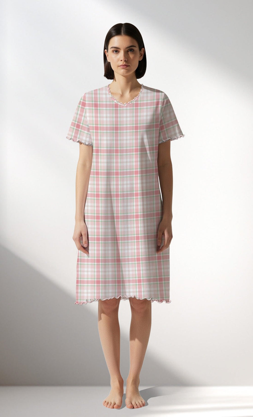 Woman Supreme Sweetberry V Neck Tunic - VienettaROTASYON