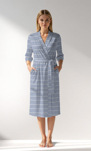 Woman Supreme Sunday Dressing Gown - VienettaROTASYON