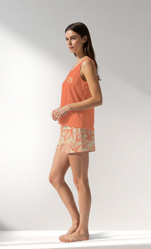 Woman Supreme SeaLaVie Thick Strap Short Set - VienettaB - 16 - 1442