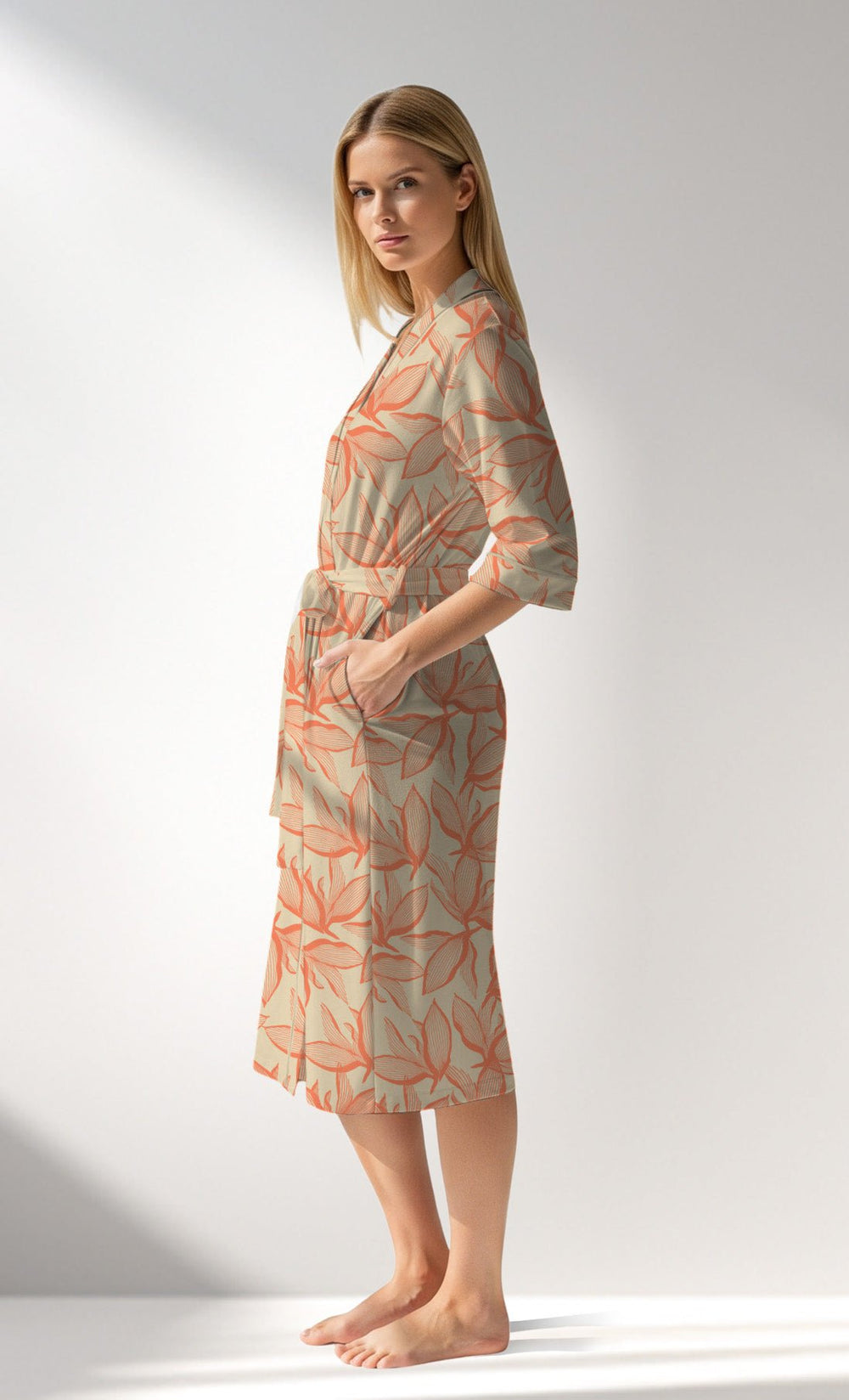 Woman Supreme SeaLaVie Dressing Gown - VienettaROTASYON