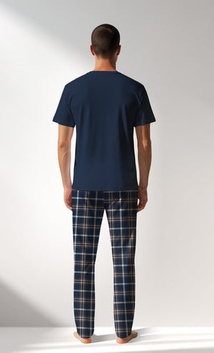 Man Supreme NewVision Pyjama Set - A-LACIVERT - Image 3