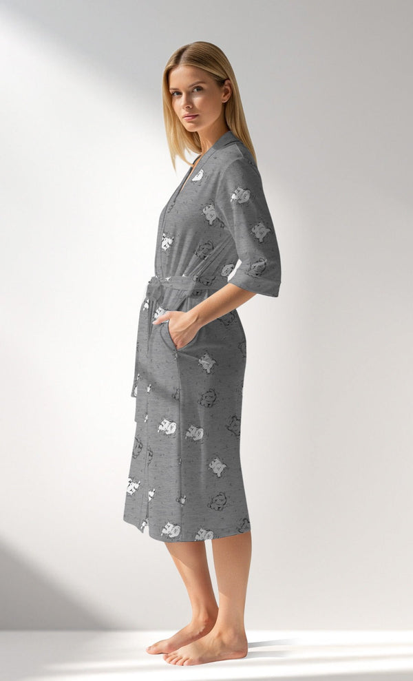 Woman Supreme RolliePup Dressing Gown - VienettaROTASYON