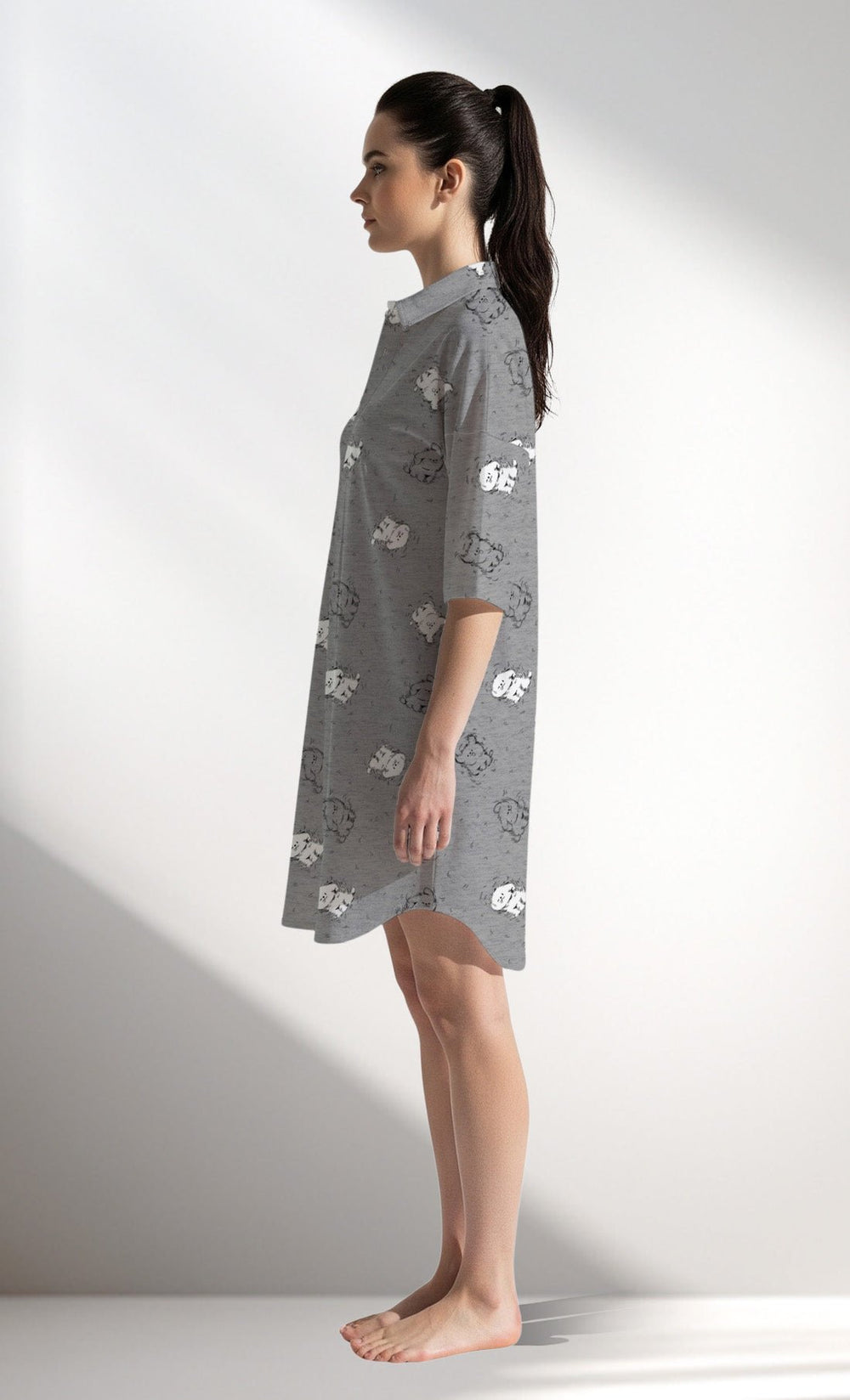 Woman Supreme RolliePup Shirt Tunic - VienettaROTASYON