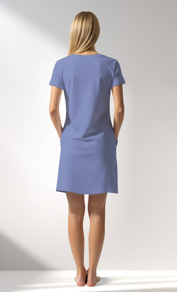 Woman Supreme PurpleStar Pocket Detail Tunic - VienettaB - 16 - 3925