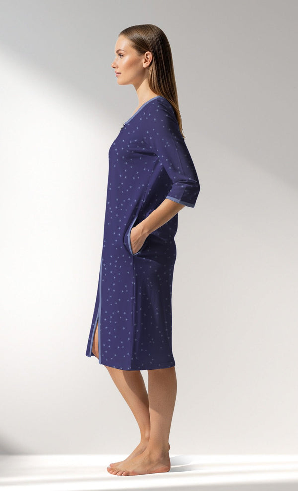 Woman Supreme PurpleStar Home Dress - VienettaROTASYON