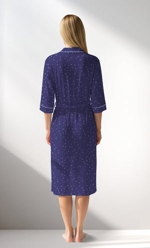 Woman Supreme PurpleStar Dressing Gown - VienettaROTASYON