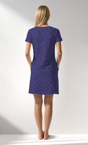 Woman Supreme PurpleStar Pocket Detail Tunic - VienettaROTASYON