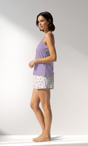 Woman Supreme PaletteOfLo Thin Strap Short Set - VienettaB - 14 - 3612